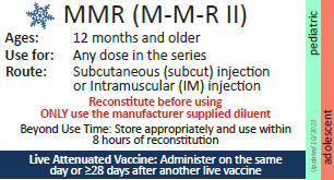 MMR-II-Peds