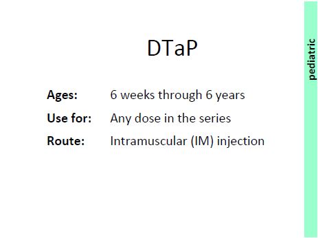 DTaP